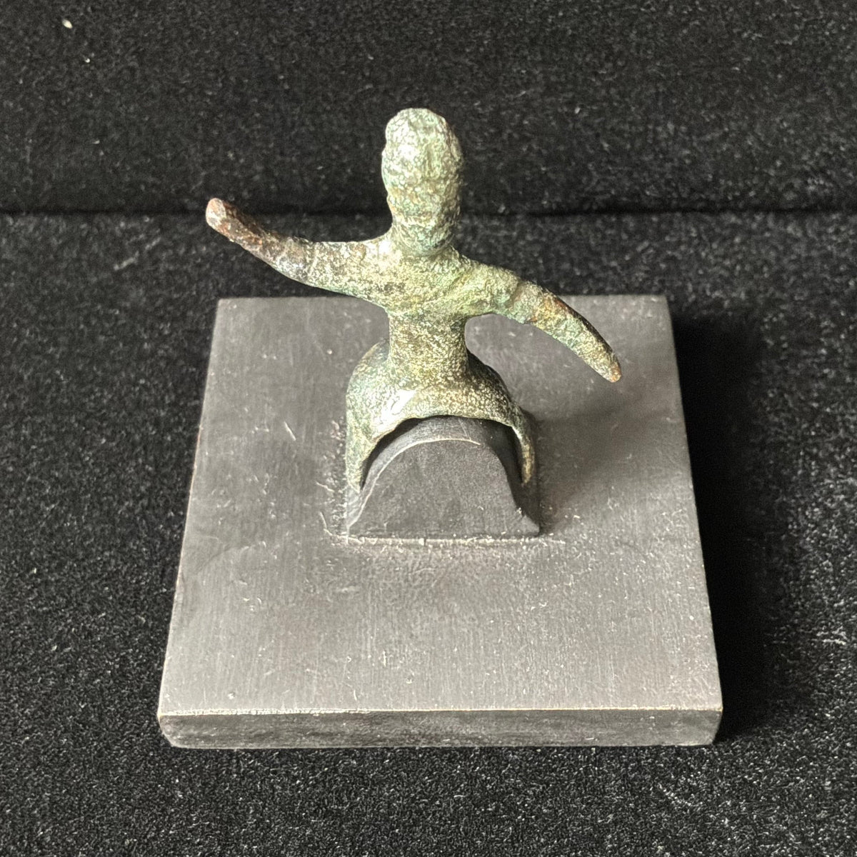 Celtic Bronze Warrior Figure