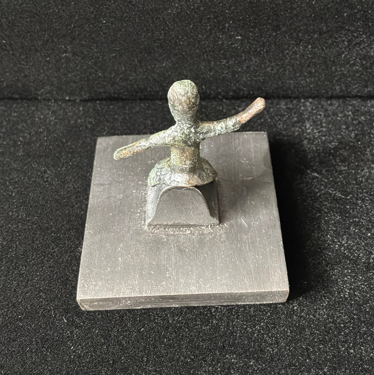 Celtic Bronze Warrior Figure