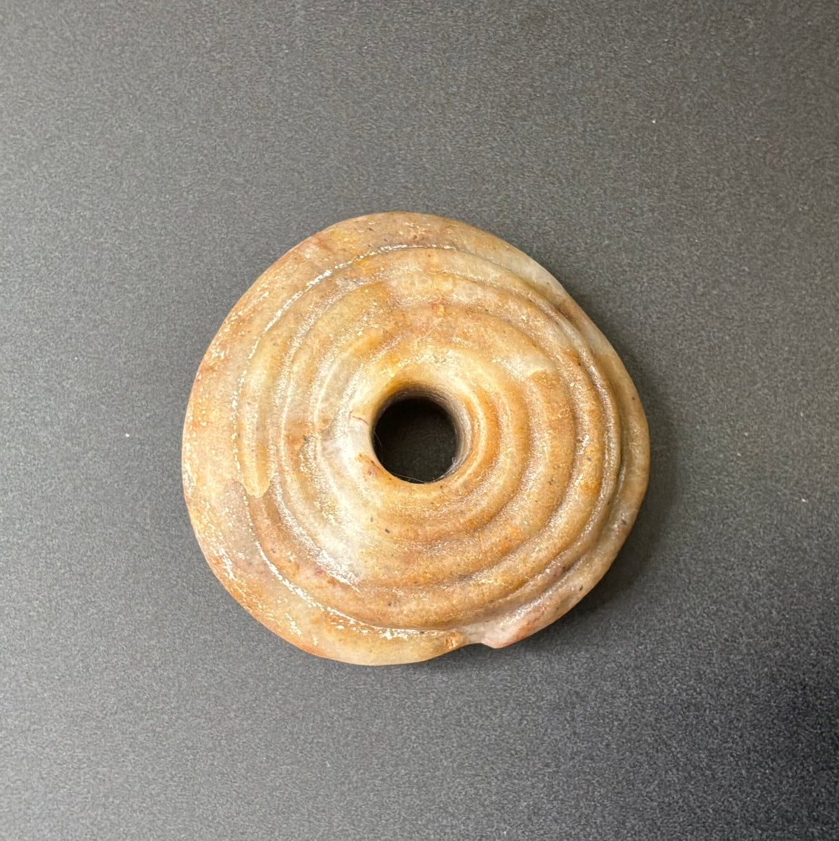 Anglo Saxon Quartz Ouroboros Amulet