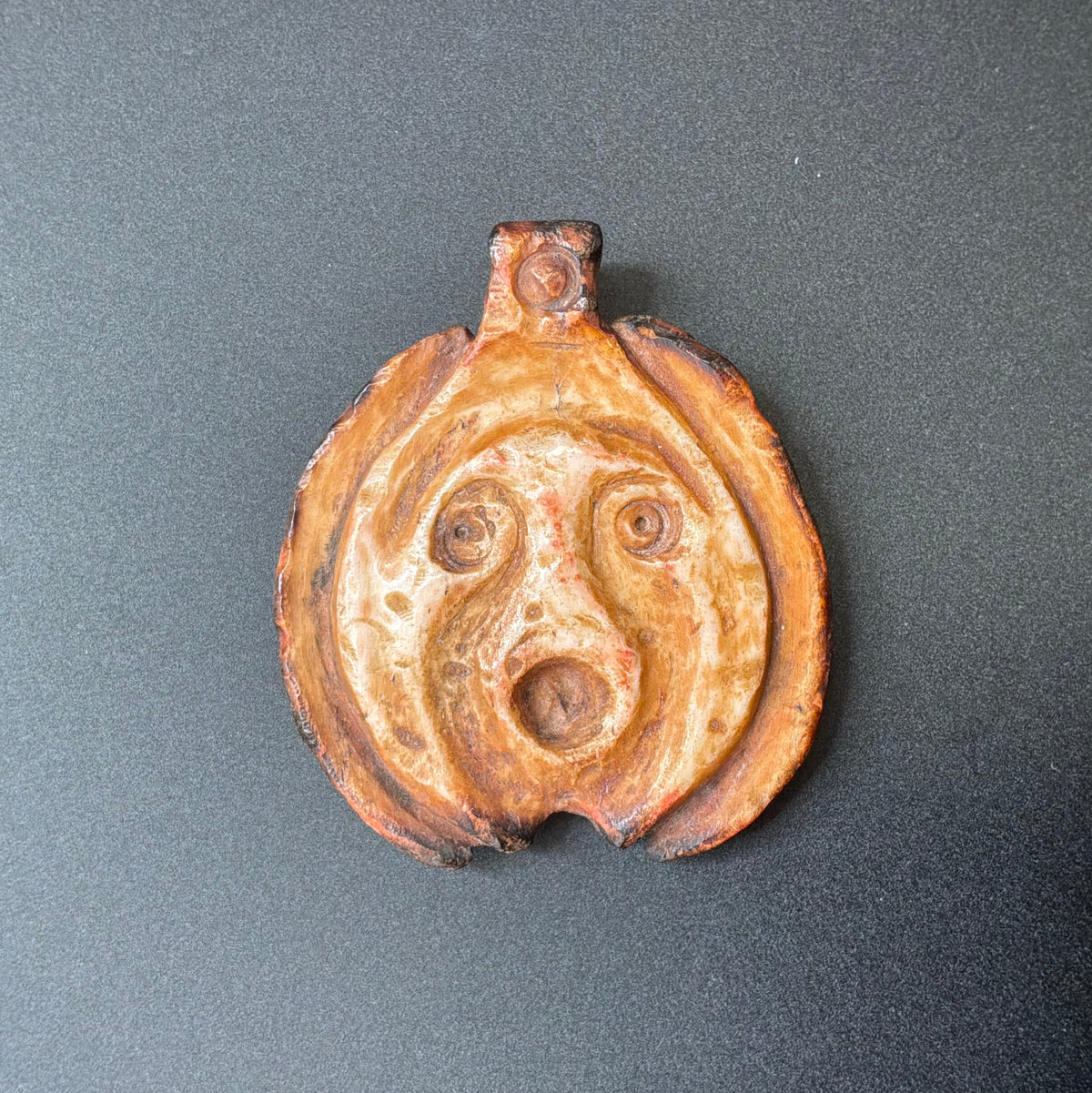 Celtic Vulvaric Face Amulet