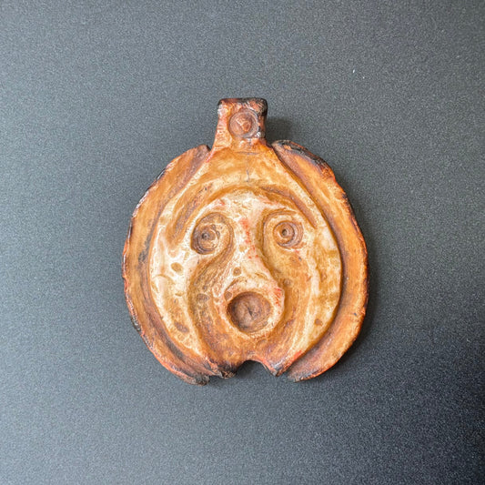 Celtic Vulvaric Face Amulet
