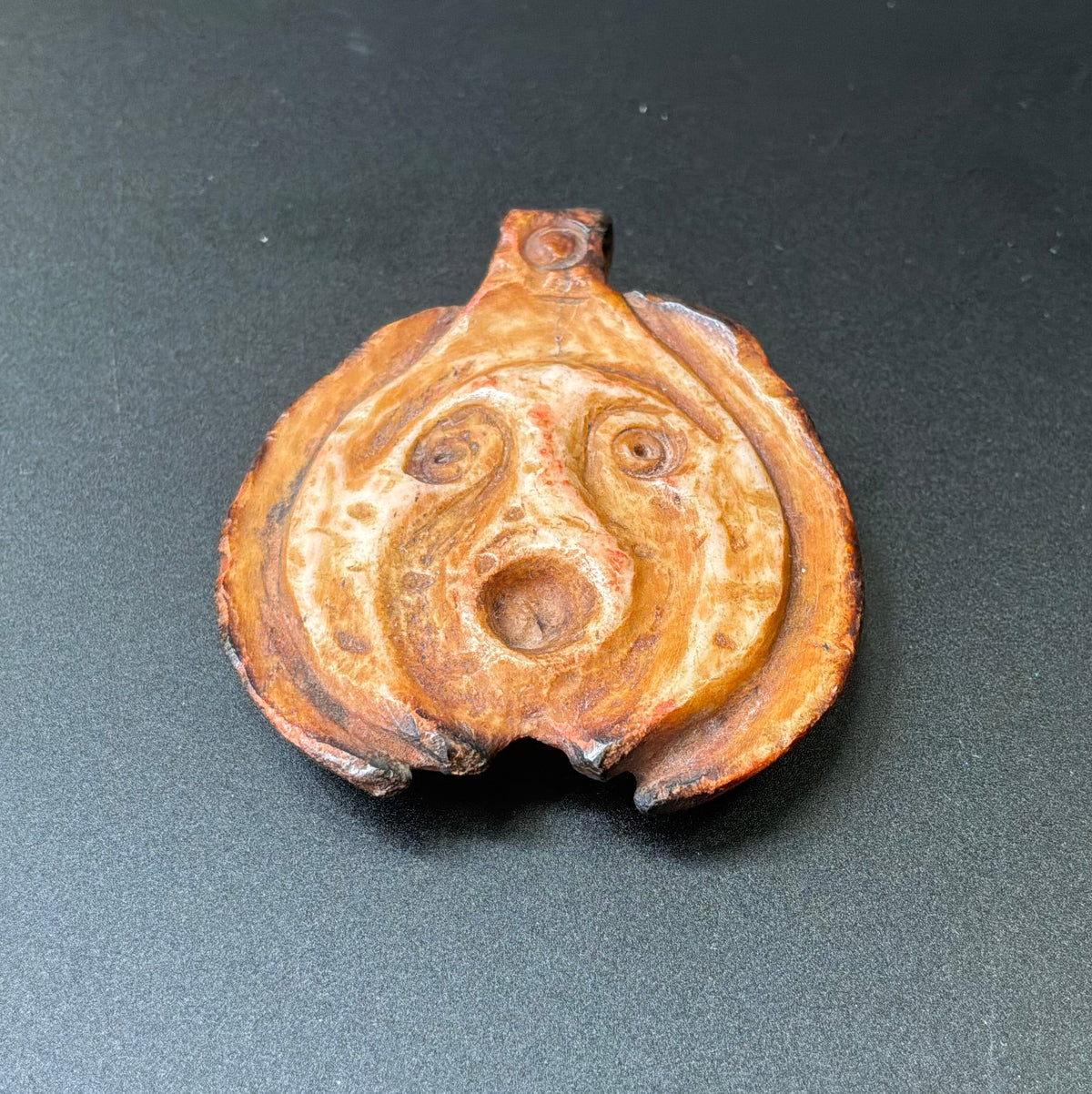 Celtic Vulvaric Face Amulet