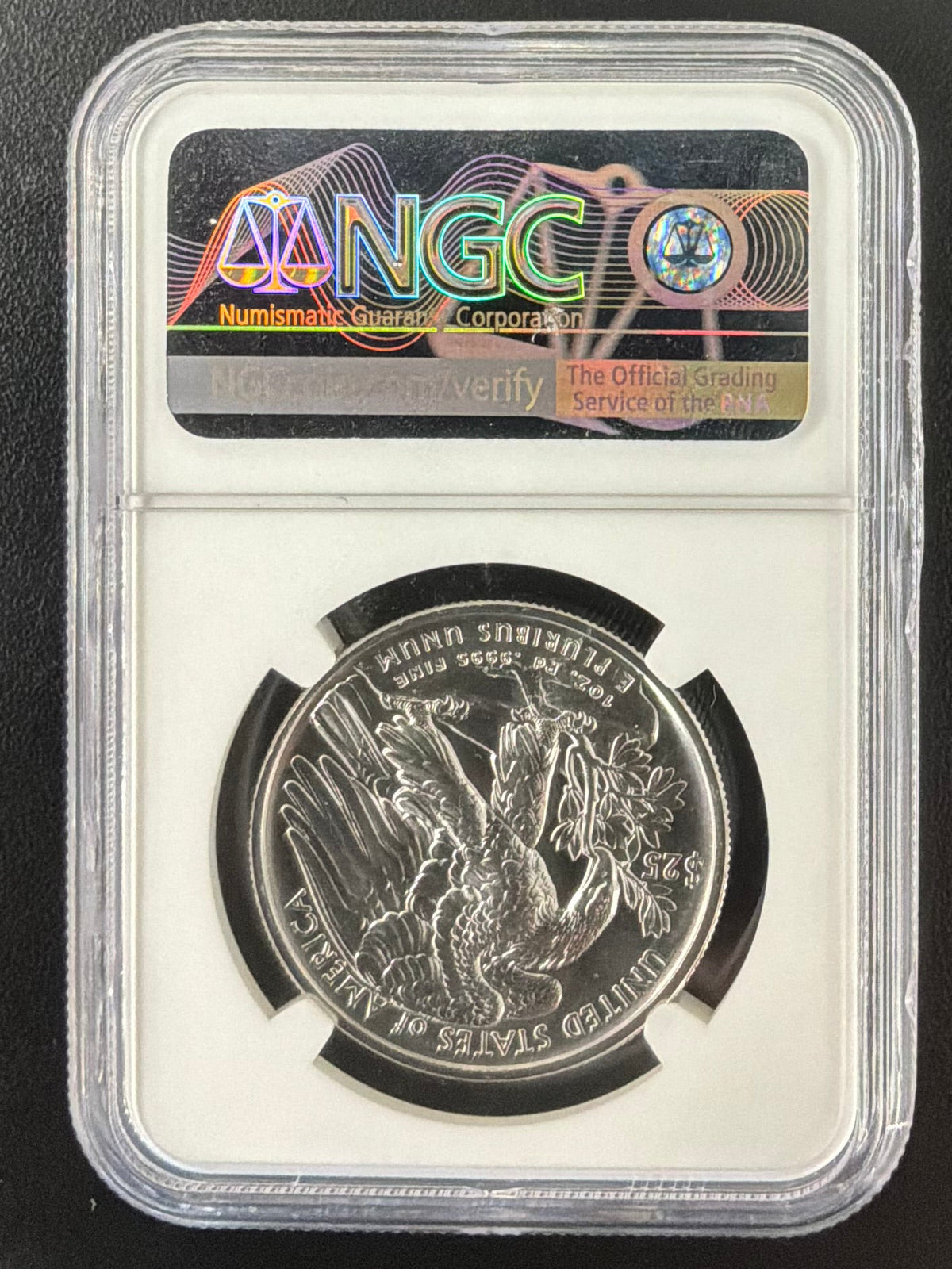 2021 Silver Eagle $25 MS70