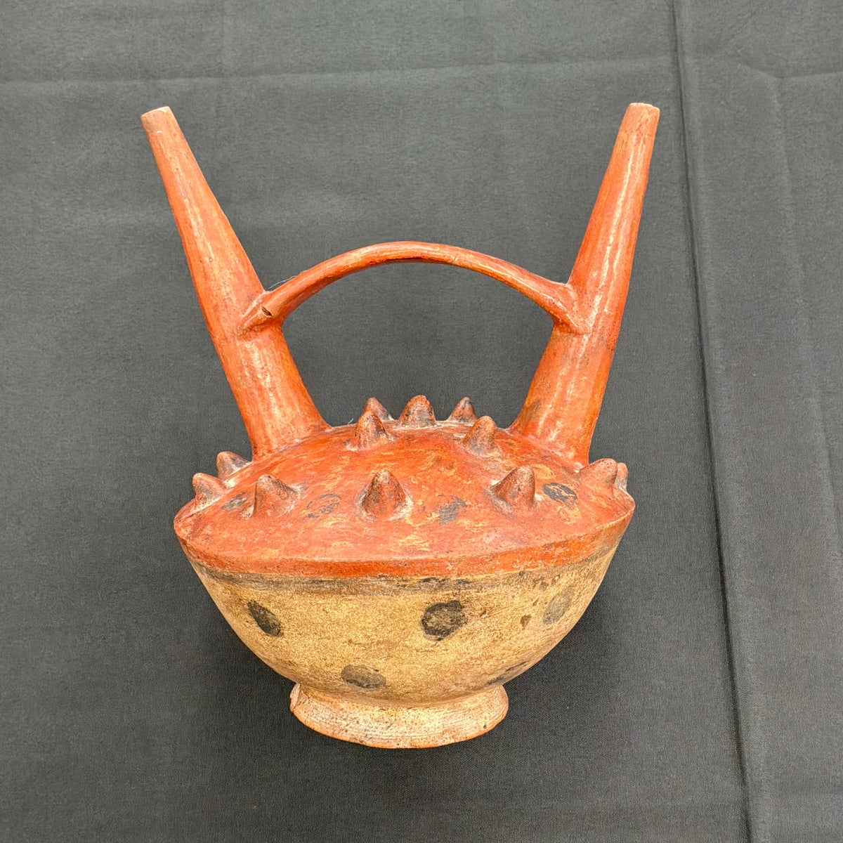 Double Sprouted Stirrup Vessel