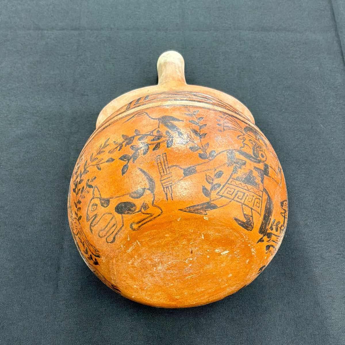 Moche Fineline Stirrup Vessel