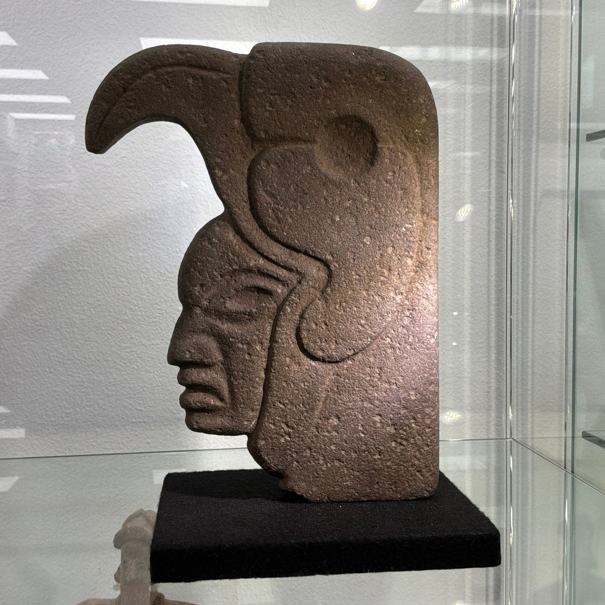 Ancient Maya Stone Ceremonial Hacha